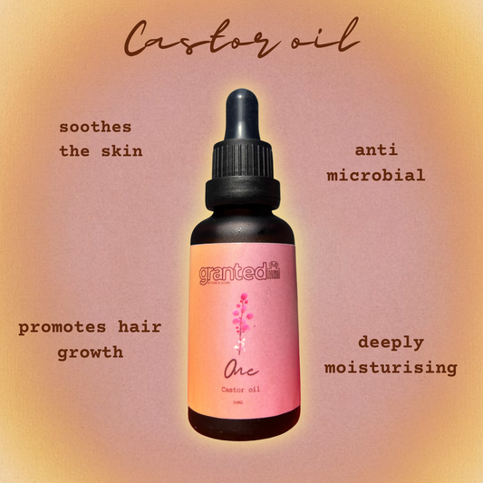 Organic Castor Oil + 5% DMSO (30ml)